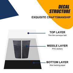 Front Bumper Hood Vinyl Graphic Decal Bonnet Sticker For Nissan Frontier 22+ US