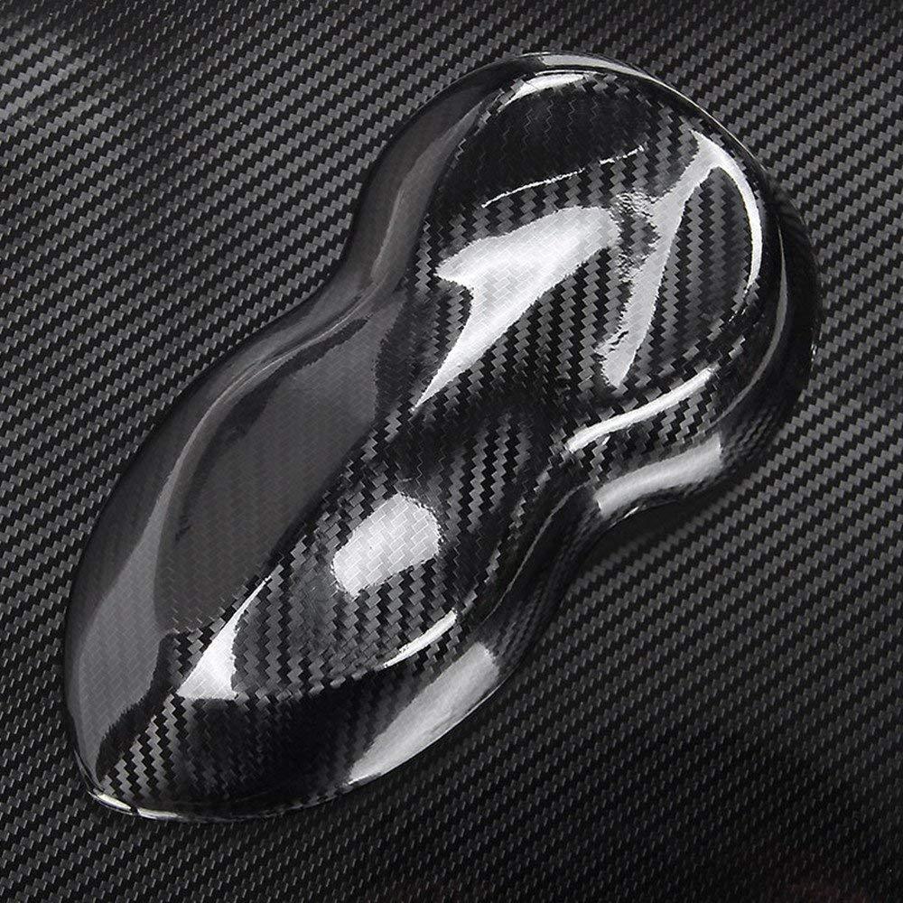 3D 4D 5D 7D Premium Matte Gloss Semi Black Carbon Fiber Vinyl Wrap Bubble Free
