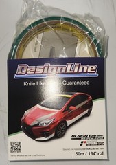 Designline Knifeless Tape 164 foot roll – 1/8″/3.5mm wide