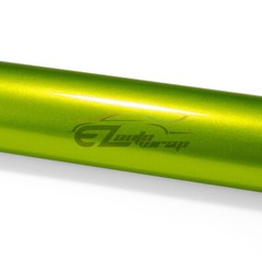 Gloss Metallic Lime Green Candy Decal Car Vinyl Wrap Film Sticker Sheet Sparkle