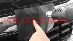 PET Space Candy Gloss Vinyl Wrap For GMC Bowtie Emblem Overlay Sheet Decal