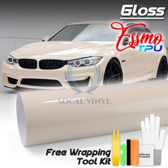 TPU Color Gloss Pepper White PPF Paint Protection Film Dry Wet Apply Vinyl Wrap
