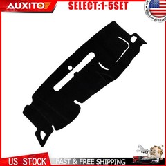 Dashboard Cover Dash Mat Pad Black Fit Chevy Silverado GMC Sierra 07-13 LHD 1-5X