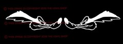 ACME RACING Wyle E Coyote set Hot Rod, Race, NHRA, Rat Rod decal sticker.
