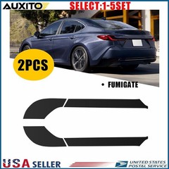 Black Smoke Tail Light Vinyl Overlay Kit Fits 2025-2026 Toyota Camry Sedan 2-10X