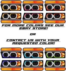 Monte Carlo Street Stock Headlight/Taillight Set Sticker Decal Graphics – GREEN