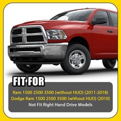 Dashboard Cover Pad Mat For Dodge Ram 1500 2500 3500 2010-2018 Anti-Glare 1-5X