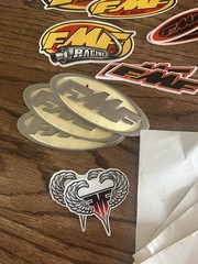 27 PCS FMF and METAL MULISHA MIXED LOT/stickers