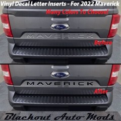 Tailgate Decal Letters For All New 2022-23 Ford Maverick Pickup Truck