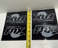 2 TRD PRO INTERNAL BYPASS FOX RACING Suspension SHOCKS SHOX DECALS STICKERS