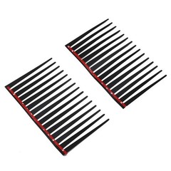 1 Pc Pair Black Car Eyelashes 3D Stickers Personalized Headlight Eyelash Decals