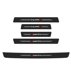 Car Rear Bumper Protector Strip Trunk Door Scuff Sill Cover Anti Scratch Sticker