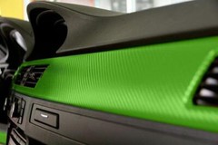 VVivid Xpo Matte Lime Dry Carbon Vinyl Car Wrap Film | V170