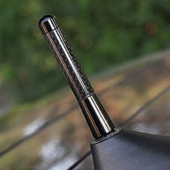 1/2set 3″ Car Carbon Fiber Radio Aerial Bee Sting Mast Antenna Arial Black