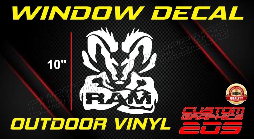 MUSCLE TRUCK WINDOW DECAL TRUCK-ORACAL 651 WATERPROOF MADE IN USA