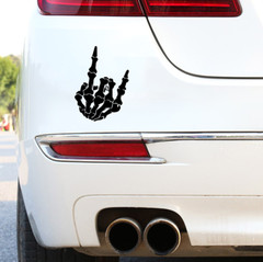 Car Window Body Side Fender Decals Skull Finger Coolest Graphics Vinyls Stickers