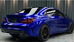 50FT x 5FT Premium Glossy Metallic Pearl Vinyl Car Wrap Film Sticker Blueberry