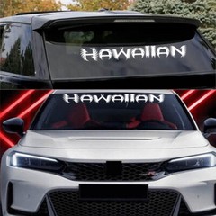 Hawaiian Hawaii Decal Sticker Window Windshield Truck Car SUV Style #F