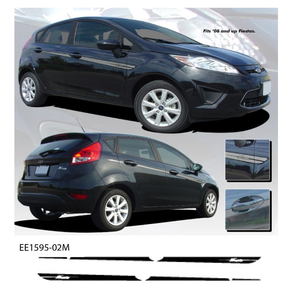 “Stiletto” Ford Fiesta ’08 + Vinyl Graphic Kit – Gloss Black