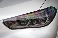 Headlight Hex Holographic Gloss Light Smoke Taillight Tint Film Fog Honeycomb