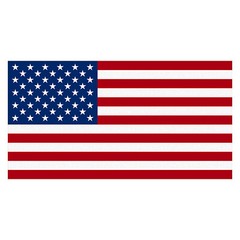 Reflective Red American Flag Sticker Tire Valve Stem Caps for Car, Trunk, SUV