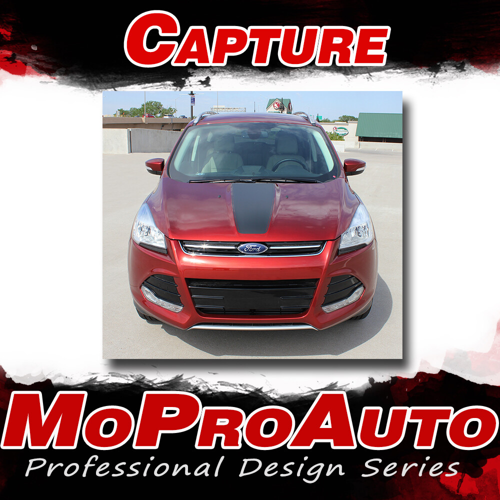 2013-2019 Ford Escape CAPTURE Hood Vinyl Graphics Stripes Decals FR78