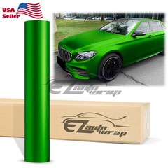 Satin Chrome Matte Metallic Vinyl Vehicle Wrap Sticker Decal Air Bubble Free DIY