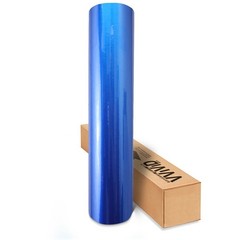 Vinyl Car Wrap Gloss Liquid Metal Dark Blue Adhesive Film 25ft x 5ft VVIVID