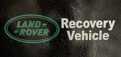 2X 8.20″x 2.20″ Decals Fits Bronco Fits Jeep For Land Rover Recovery Vehicle