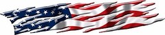 Duo chrome motorcycle go kart race car trailer vinyl graphic decal B910