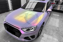 Galaxy Dust Gloss Platinum Red Metallic Sticker Decal Auto Vinyl Wrap Sheet Film