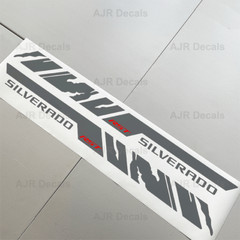 Chevrolet Silverado Bedside Decals Fits Chevy Truck Stickers RST 2 pieces GR