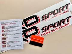 2 x Sport Stickers Compatible w/ TRD Four Wheel Drive 4×4 Decals 19 x 3 in