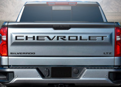 2019-2026 Silverado 1500 Urethane CHEVROLET Insert Tailgate & Overlay Kit Decal