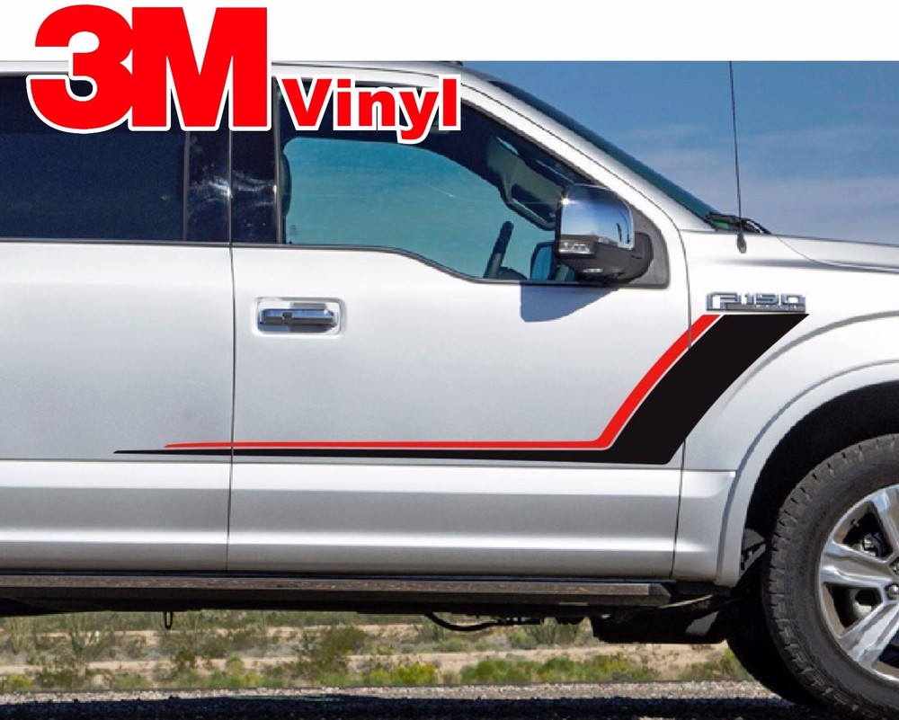 Nightmare Graphic Decal Fits Ford F-150 XLT Stripe Graphic similar to roush