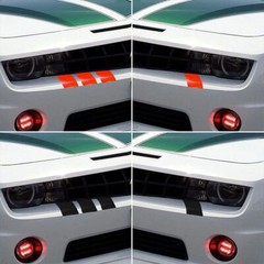 6x For 16″-21″Reflective Car Wheel Rim Vinyl Decal Sticker Car Accessories Red