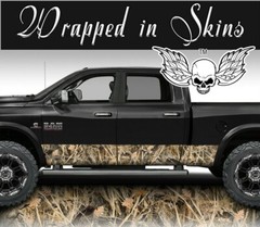 Tall Grass Duck Camo MATTE Rocker Wrap Truck Wrap Camouflage #A11 26′ – 6 Panel