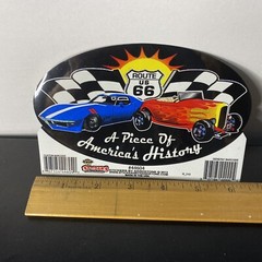 Route 66 Highway Road Marker Piece Americas History Window Bumper Sticker New 🔥