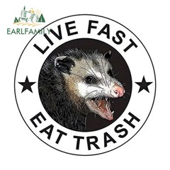 EARLFAMILY 5.1″ Mouse Creative Car Sticker Windshield Trunk Waterproof DIY Decal