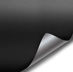 Satin Flat Matte Black Vinyl Wrap 5ft x 1.5ft – Ideal for Customization