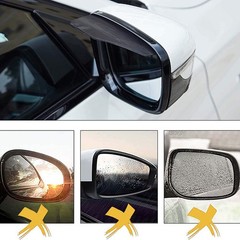 2/Car Thickened Rear View Wing Mirror Eyebrow Sun Shade Shield Rain Board Gua A