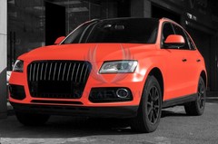 Premium Satin Red Matte Flat Vinyl Wrap Sticker Film DIY Decal Bubble Free