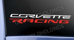 CORVETTE RACING logo sticker decal Le Mans IMSA FIA GT Z07 08 C8R C7R