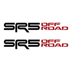 Pair SR5 OFF ROAD Decal Sticker (20″ X 3″) for Toyota Tacoma Tundra Trucks