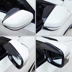 2/Car Thickened Rear View Wing Mirror Eyebrow Sun Shade Shield Rain Board Gua A