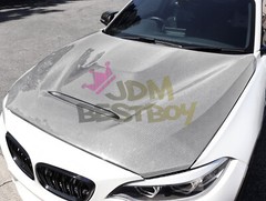 7D Carbon Fiber Silver High Gloss Auto Vinyl Wrap Sticker Sheet Film Decal 6D