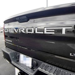 For Chevrolet Silverado 2019 2020 Decal Tailgate Insert Letters Stickers Vinyl