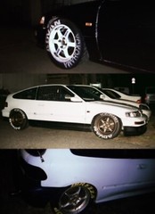 Tire Letter Stencil (Honda Racing) For Civic EF EG EK DC2 Kanjo JDM