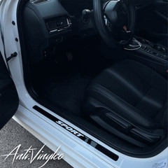 Custom Vinyl Door Sills | 2012-2015 Honda Civic