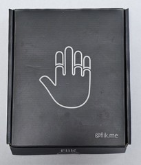 FLIK Me Baby LED Hand Sign Remote Control Interactive Amber Light Car Decal